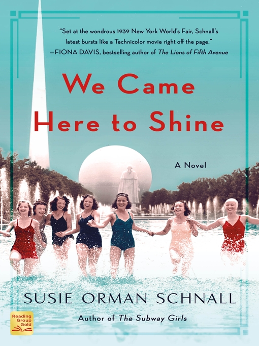 Title details for We Came Here to Shine by Susie Orman Schnall - Wait list